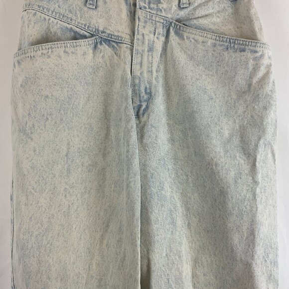 Vintage 80s Rio by Stephen Mardon Mom Jeans 11 Light Acid Wash Blue Tapered Leg - Picture 3 of 11